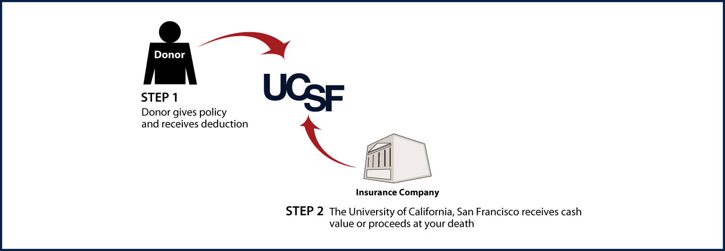 Life Insurance Policy Diagram. Description of image is listed below.
